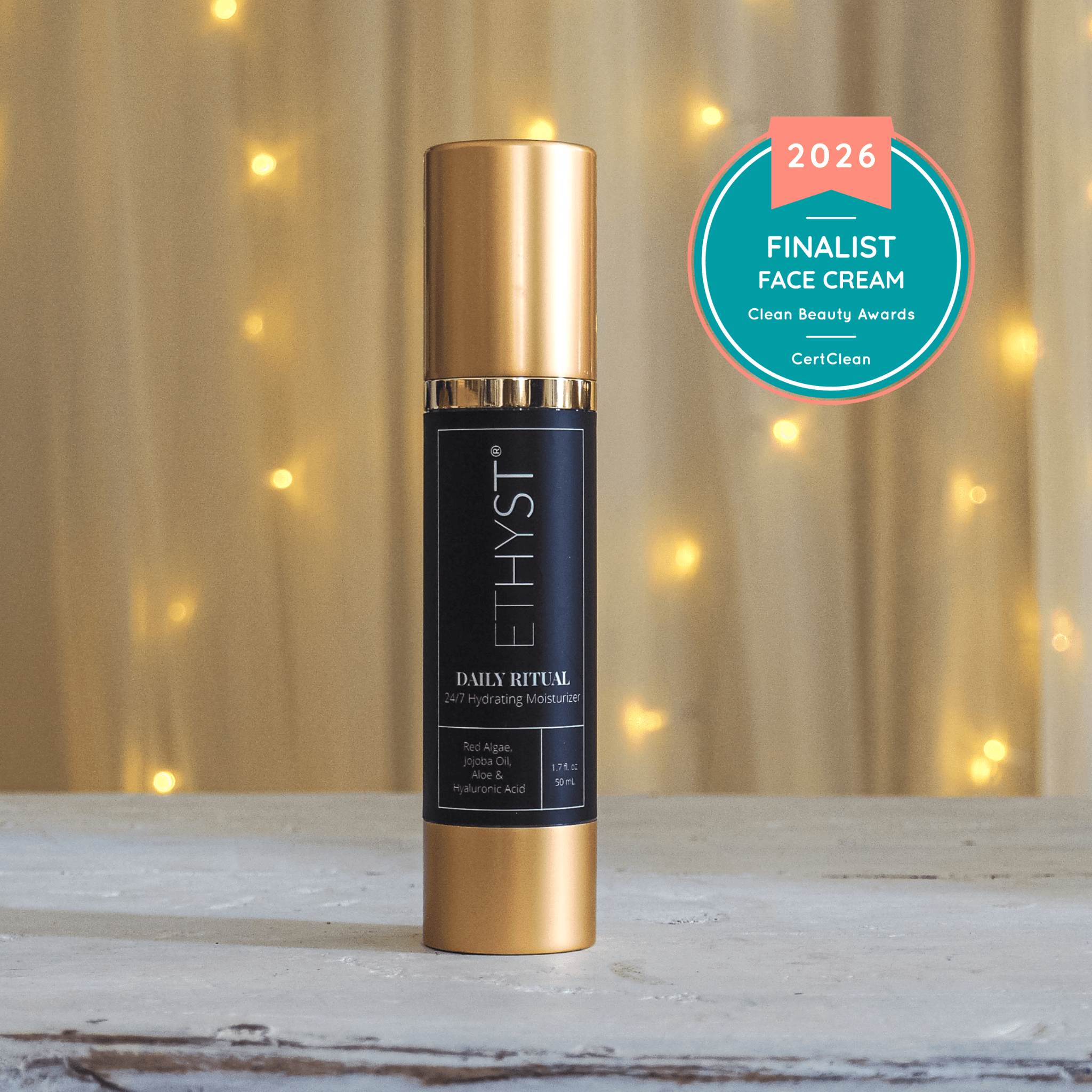 Biological Skincare System - Trinity 3-Step Routine, Daily Ritual Moisturizer CertClean Clean Beauty Award 2026