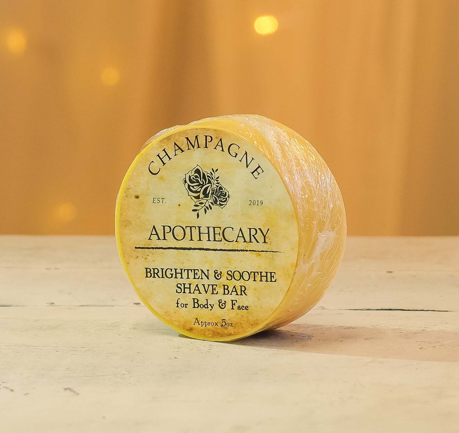 Brighten & Soothe Shave Bar: Lemon, Turmeric & Kojic Acid
