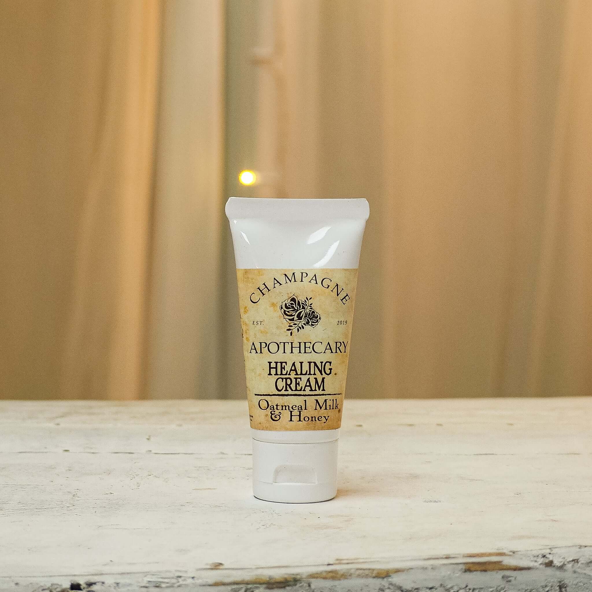 Champagne Apothecary Healing Cream helps to restore and heal dry, cracked & painful skin! You will feel the difference with the first use. Our Healing Cream will leave your hands and feet softer than they&