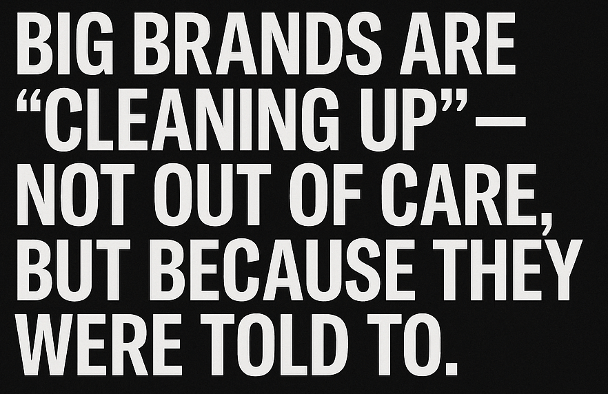 They’re Only “Clean” Because They Got Caught