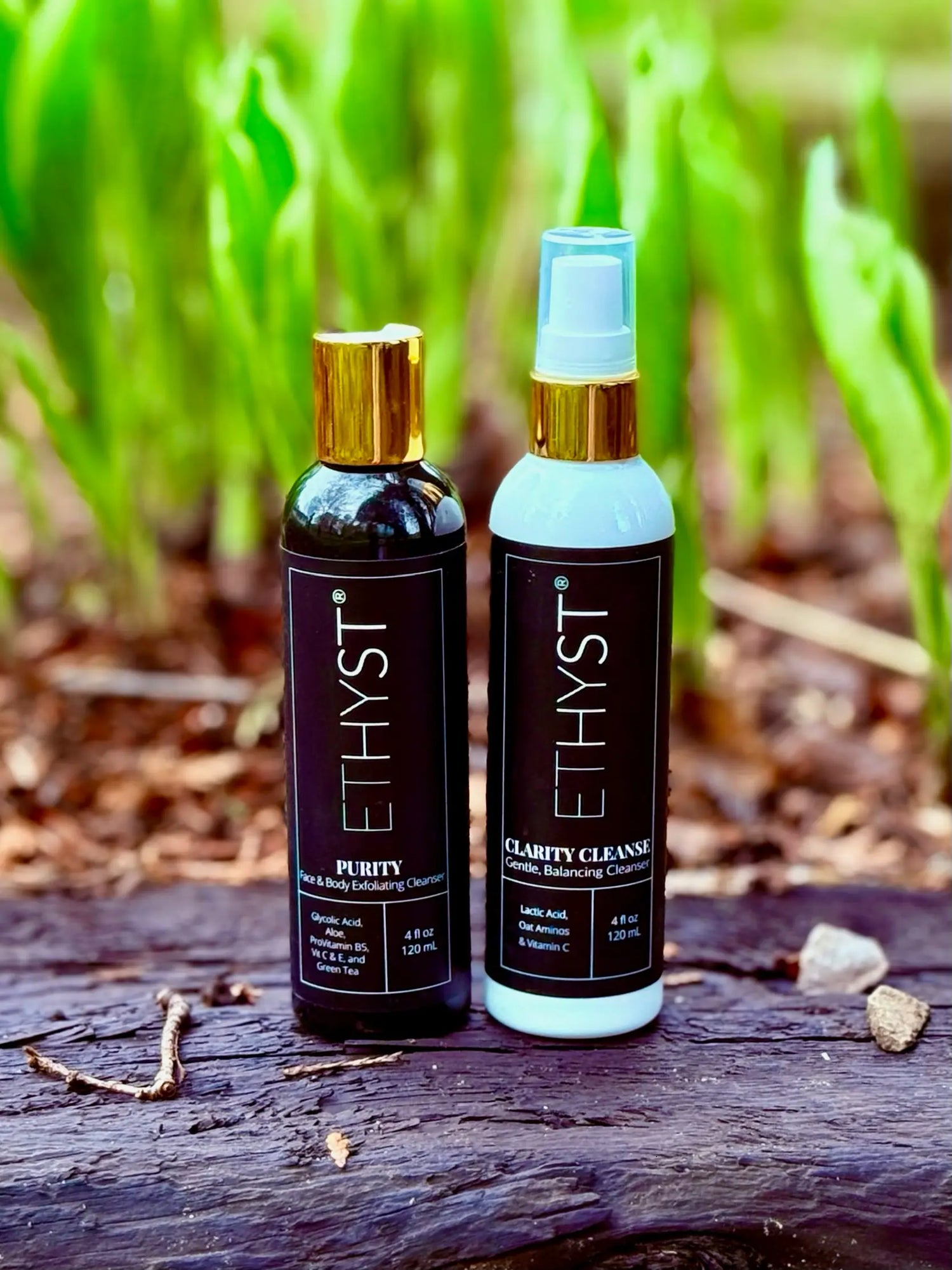 Double Cleanse Skincare Duo - Clarity &amp; Glycolic Cleansers
