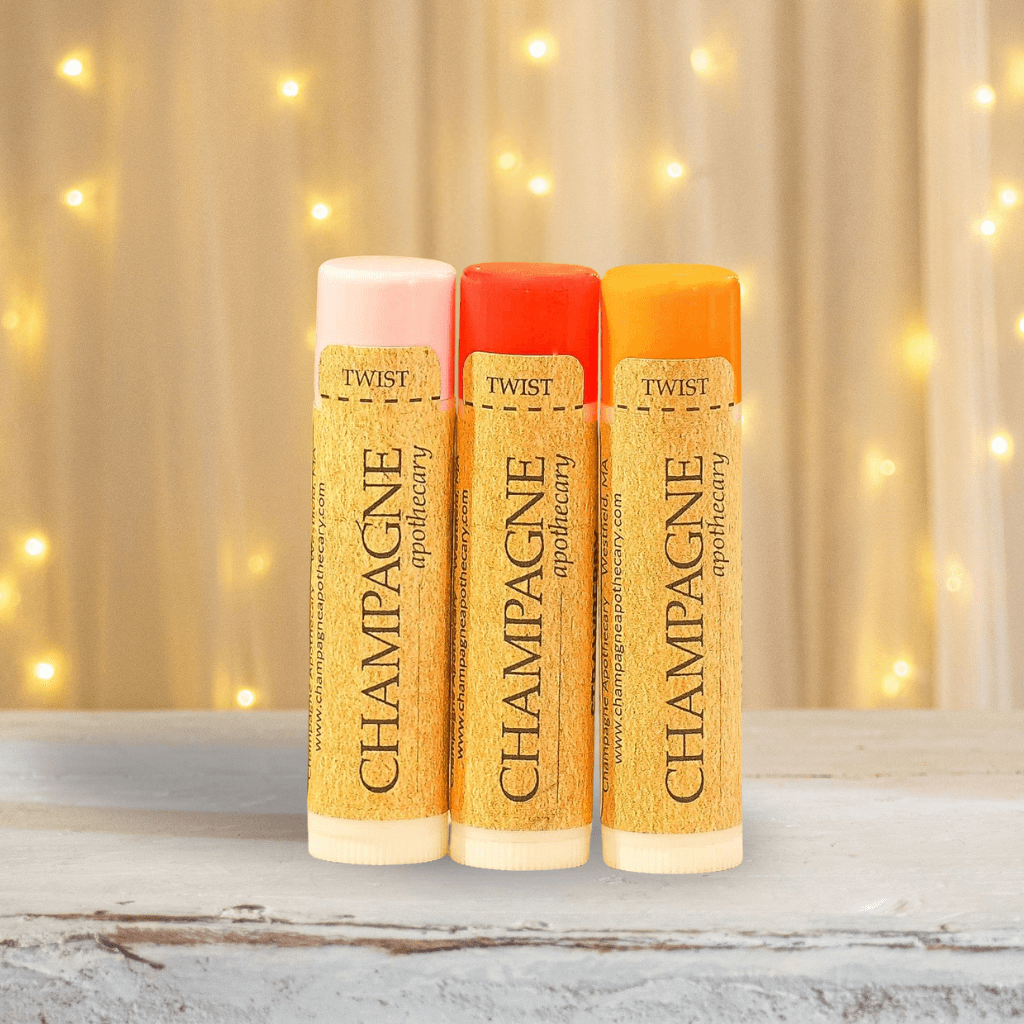 Champagne Apothecary All Natural Lip Balms