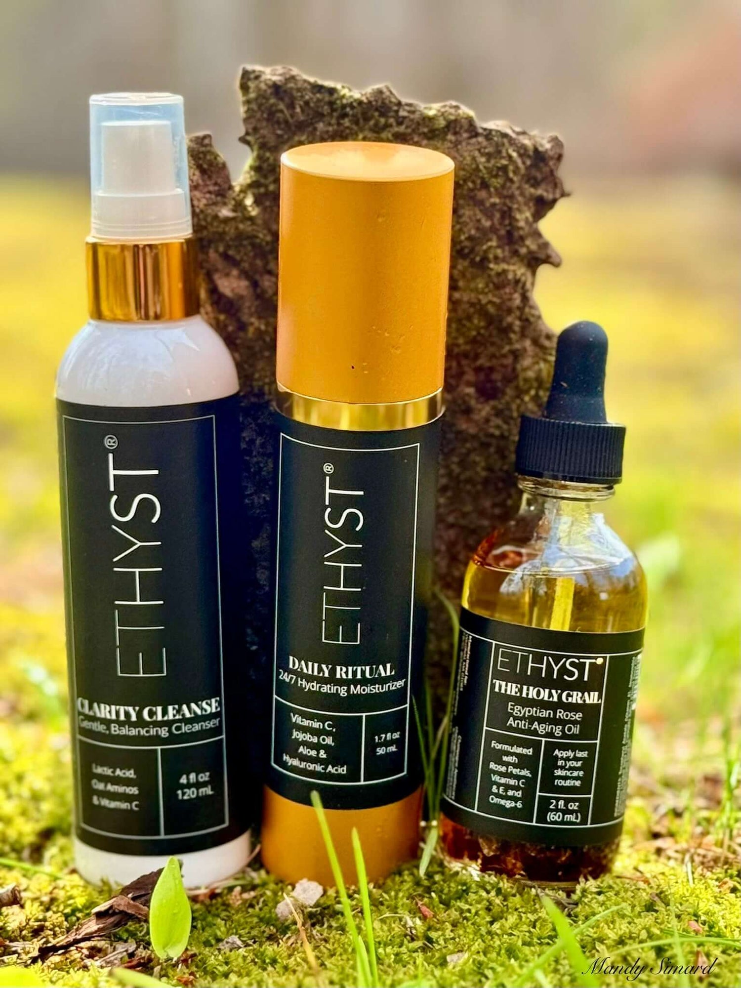 Biological Skincare System Grass and Bark Nature
