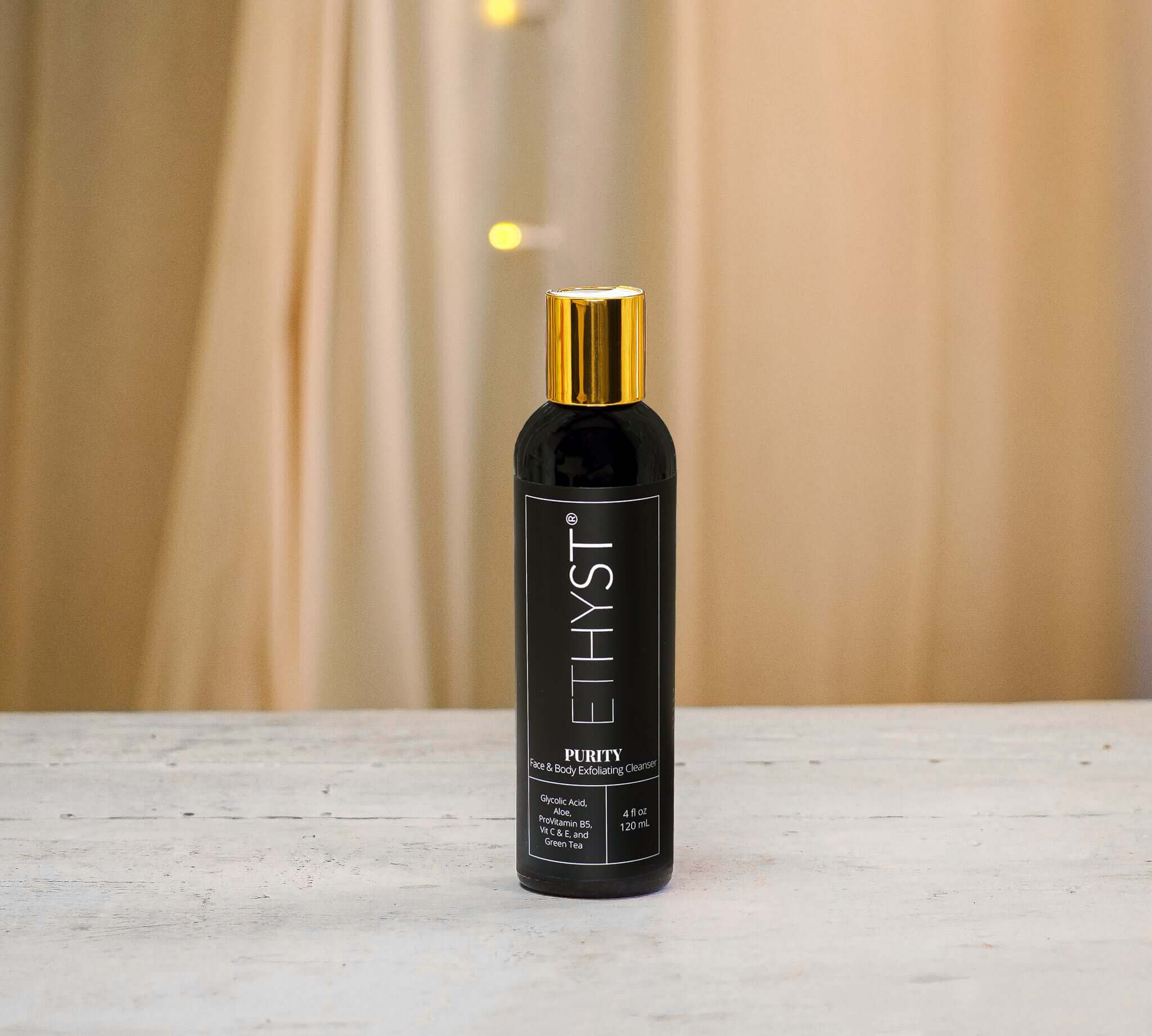 Glycolic Acid Cleanser - Purity Face &amp; Body Wash Biological Skincare Microbiome-Friendly